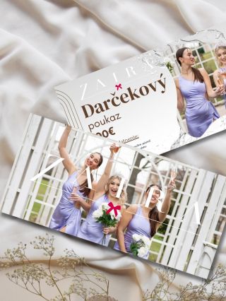 ✨ Hľadáte darček, ktorý naozaj poteší? Darčeková poukážka Zaira je istota, ktorá vždy sadne- nech si sama vyberie šaty, v...